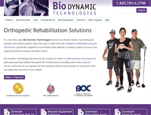 Tablet Screenshot of biodynamictech.com